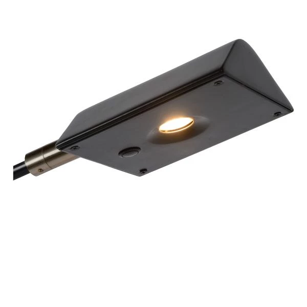 Lucide NUVOLA - Bureaulamp - Ø 20 cm - LED Dimb. - 1x9W 3000K - Zwart - detail 5